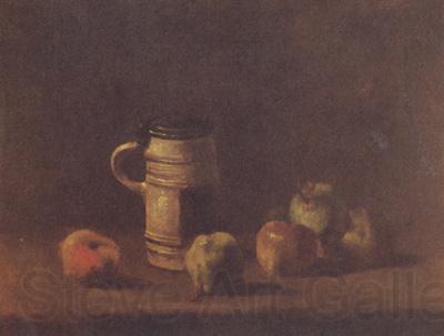 Vincent Van Gogh Still Life with Beer Mug and FRUIT (NN04)